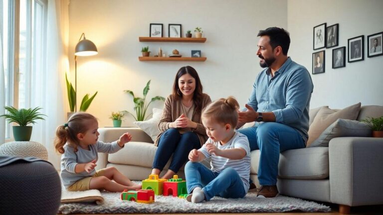 Estratégias de mudança para famílias com crianças