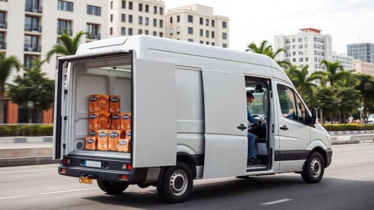 Transporte seguro de produtos perecíveis fácil